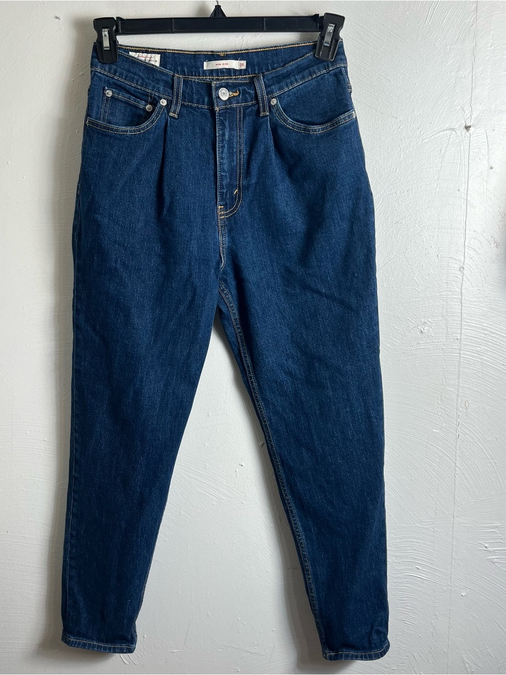 Levi’s Premium Denim Pleated Mom Jeans